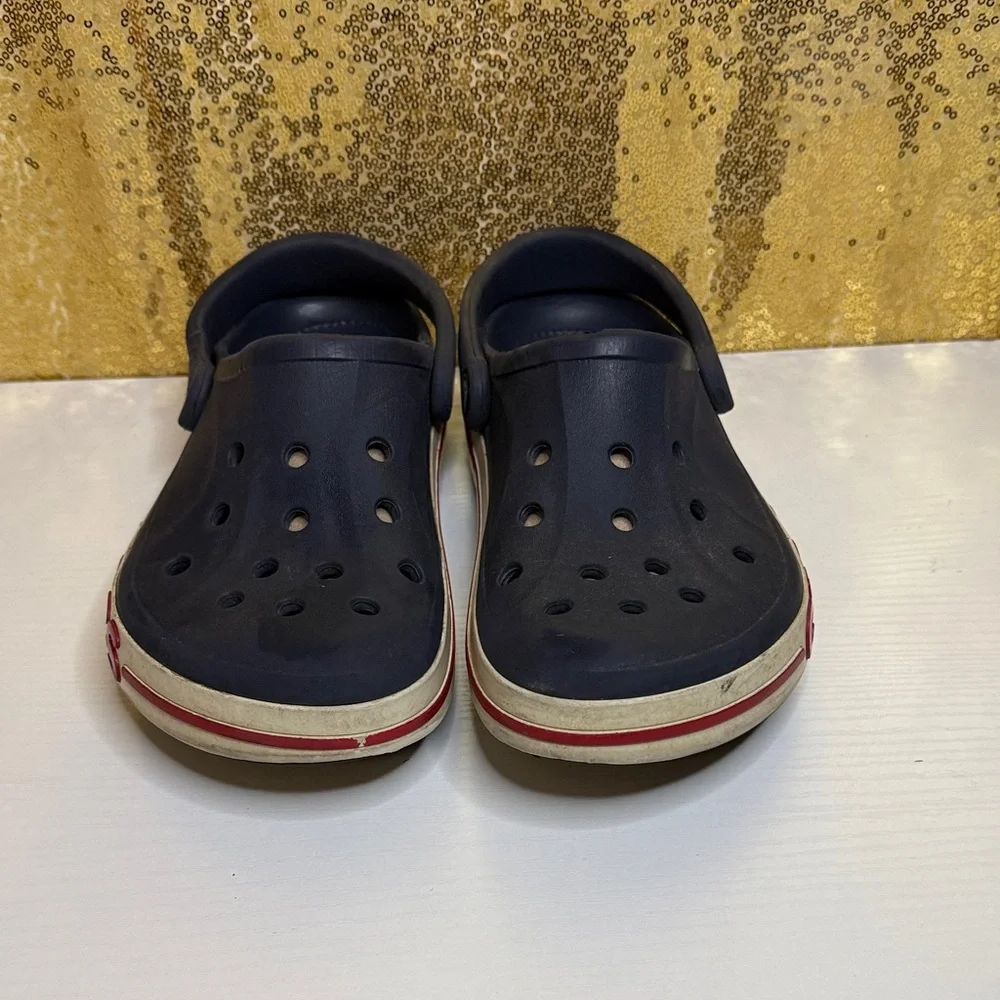 CROCS Navy and Red Water Shoes